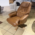Relaxfauteuil, cognac